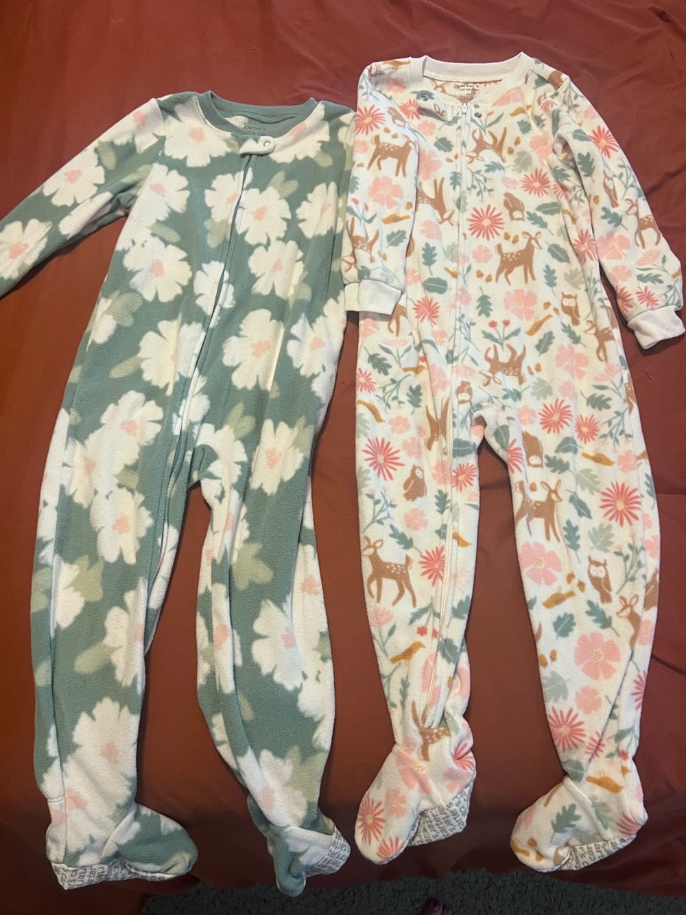 Carters Footed One-Piece Pajamas 4T